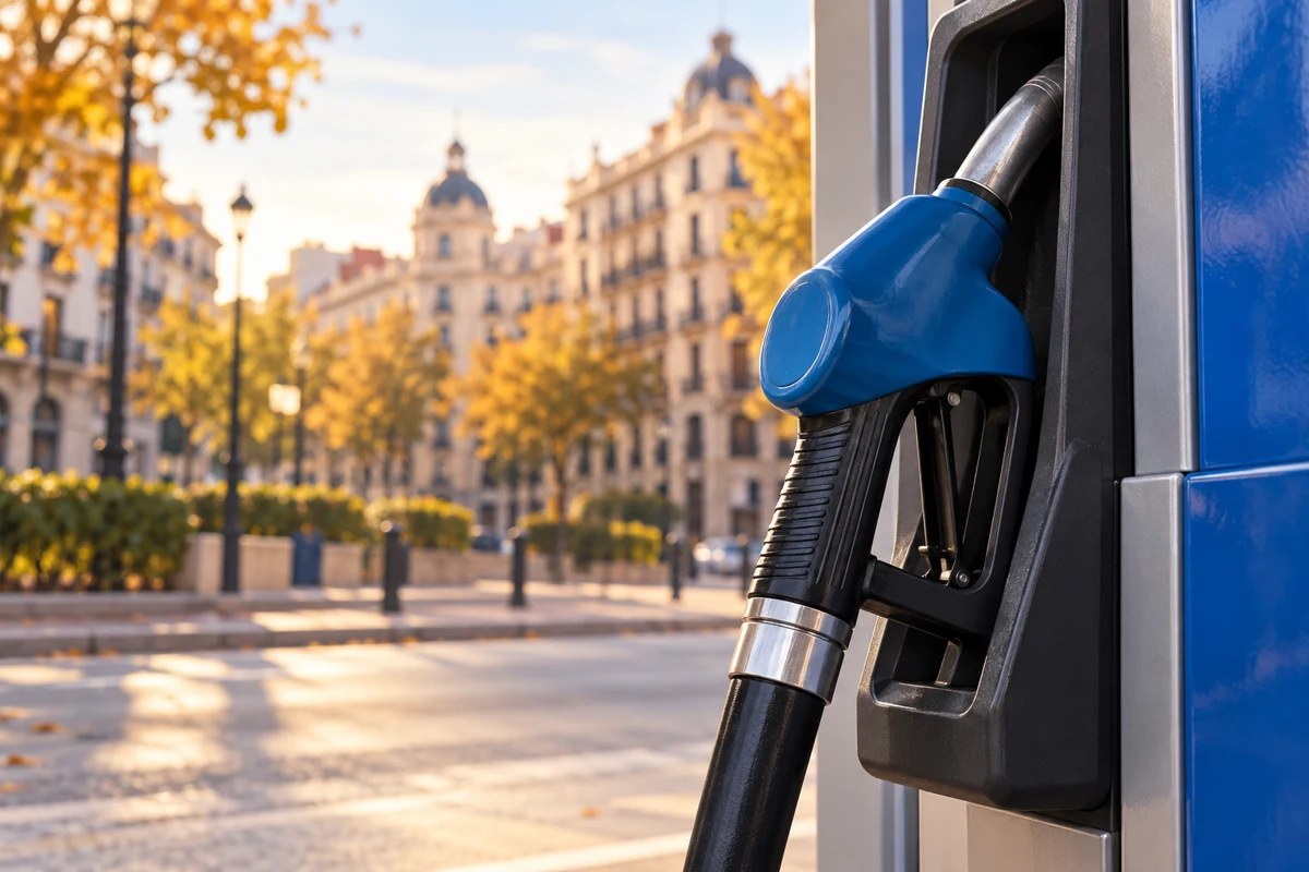 Ilustración informativa sobre la inflación y el coste de los carburantes en Aragón